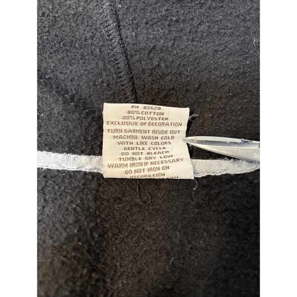 Y2K Southpole Streetwear Graphic Bling Hoodie Black Zip Up Youth Lg - Picture 7 of 12